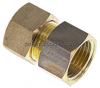 Aufschraub-Klemmringverschraubung G 1/2"-15 (M20x1,5)mm, Messing