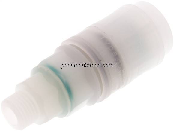 Kupplungsdose (NW7,2) G 1/4", PVDF