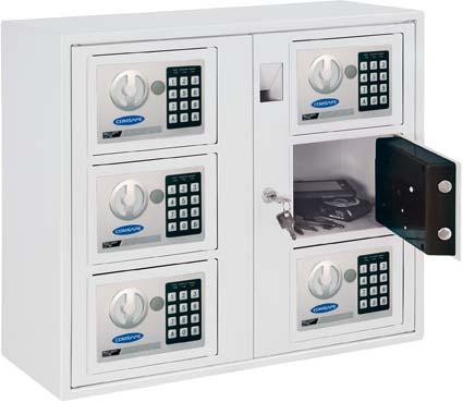 T05380 Keysystem 6 EL Elektronikschloss Weiss