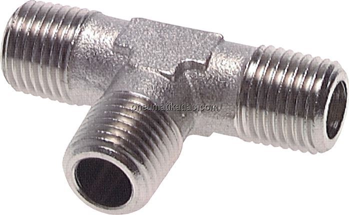 Exemplarische Darstellung: T-Stück mit Außengewind