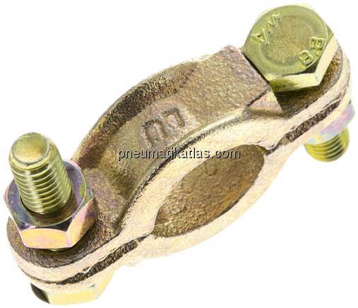 Schlauchklemme Temperguss verzinkt, 17 - 22mm