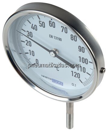 Exemplarische Darstellung: Bimetallthermometer sen