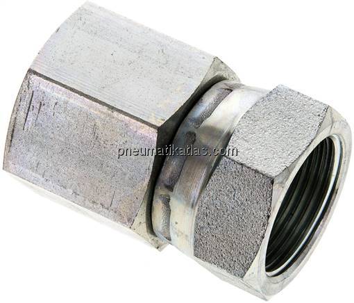 Gerade Aufschraubverschraubung JIC UN 1-5/16"-12 - G 1"