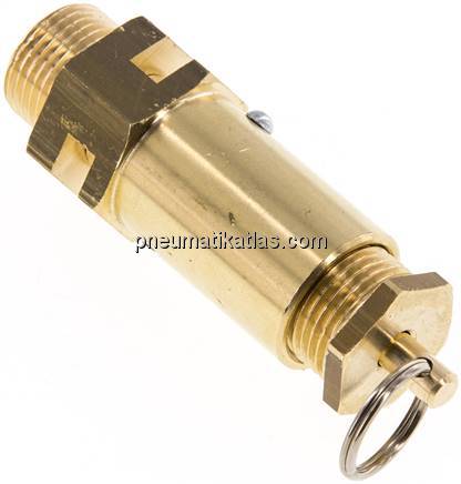 Sicherheitsventil G 3/8" (DN10), 8 - 12 bar