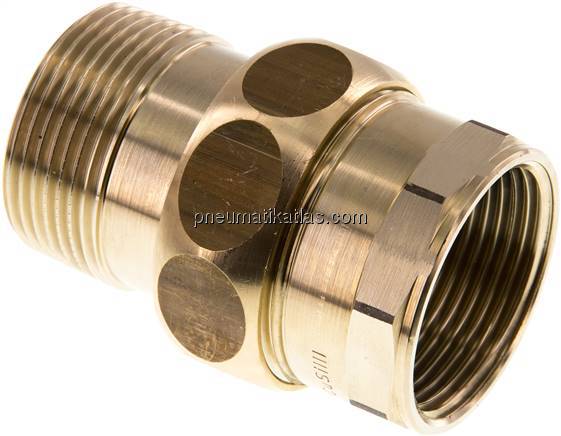 Verschraubung flach dichtend Rp/R 1-1/4" (IG/AG)