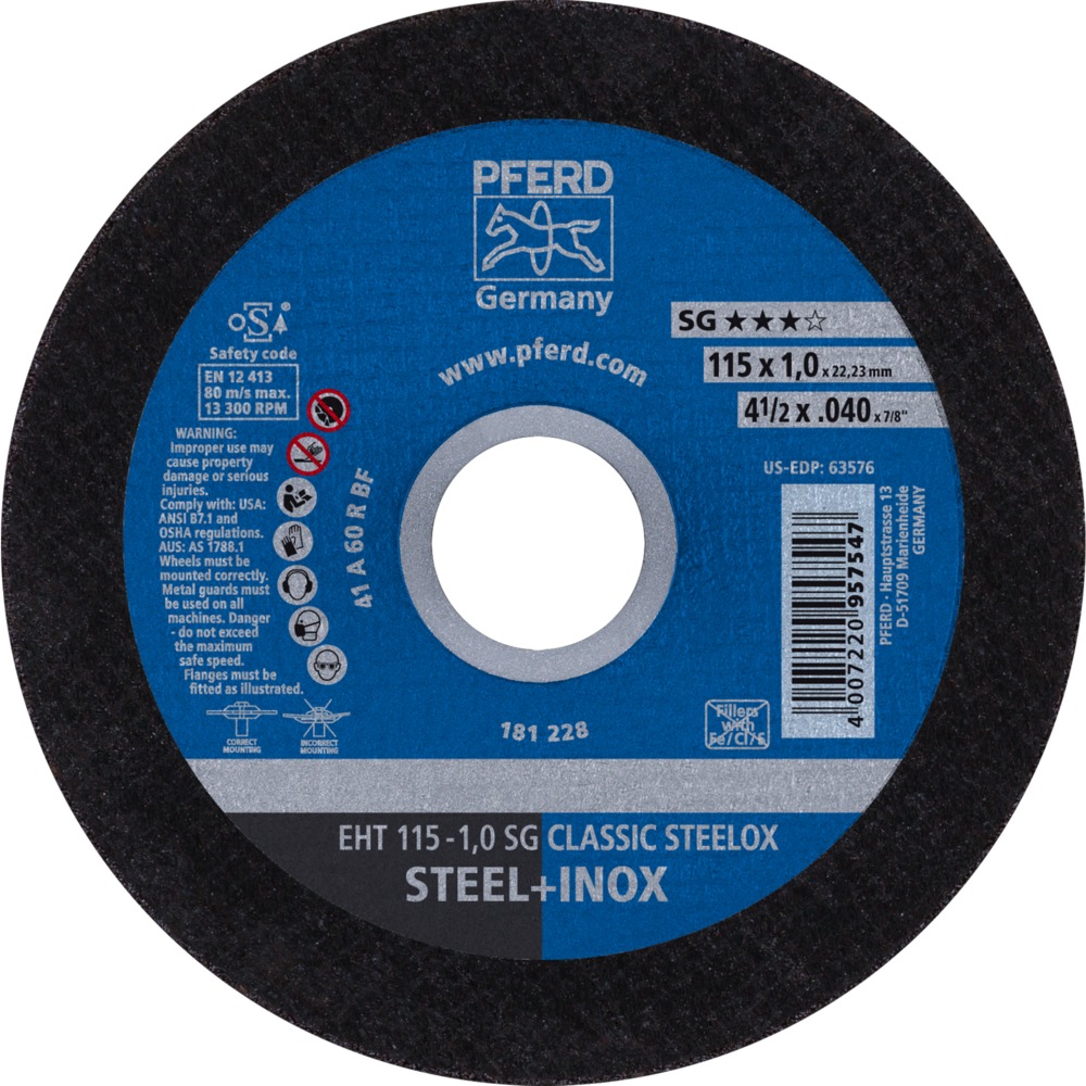 Trennscheiben EHT 115-1,0 SG CLASSIC STEELOX