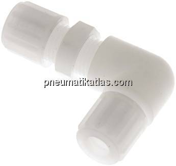 Winkel-Schott-Verschraubung 8x6mm, PVDF