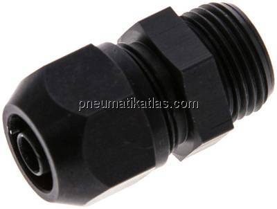 Gerade Verschraubung G 3/8"-9x6mm, für Silberschlauch