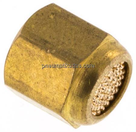 Schalldämpfer M 5, Sinterbronze, Innengewinde