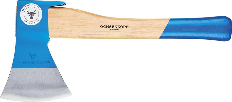 Zimmermannsbeil 2-ballig 1100g Hickory Ochsenkopf