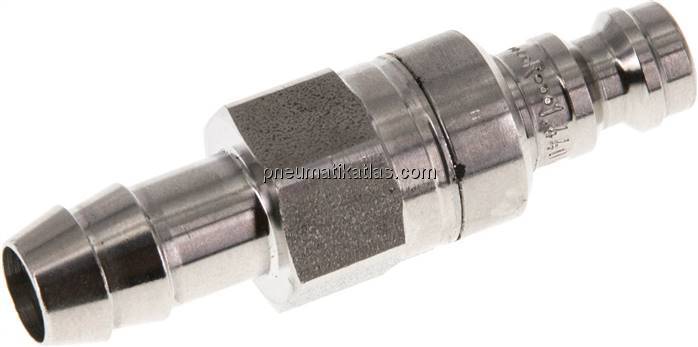 Kupplungsstecker (NW5) 9 (3/8")mm Schlauch, 1.4404