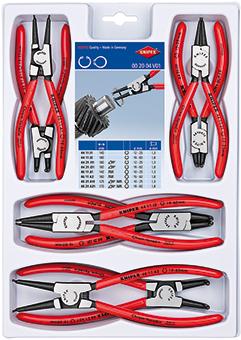 Sicherungsringz.-Set 8tlg. J+A1-21 Knipex