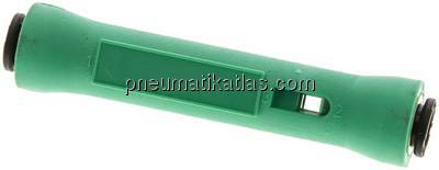 Inline-Vakuumejektor, 6 mm Schlauch , max. 92 % (-0,92 bar) Vakuum