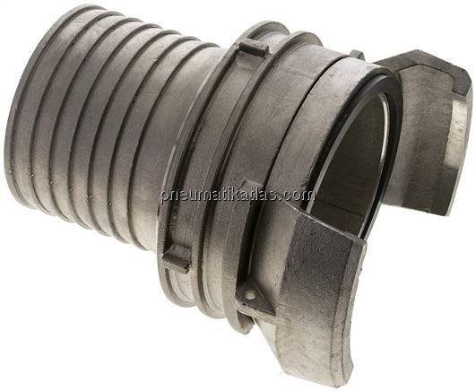 Guillemin-Kupplung, Tülle 80 mm, Edelstahl, mit Verriegelung