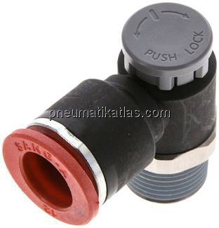 Kompakt-Drosselventil R 3/8"-12mm,zuluftregelnd