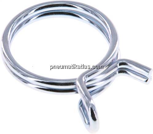 Draht-Nachspannschelle 35,6mm Spannbereich 34,6 - 36,4 mm