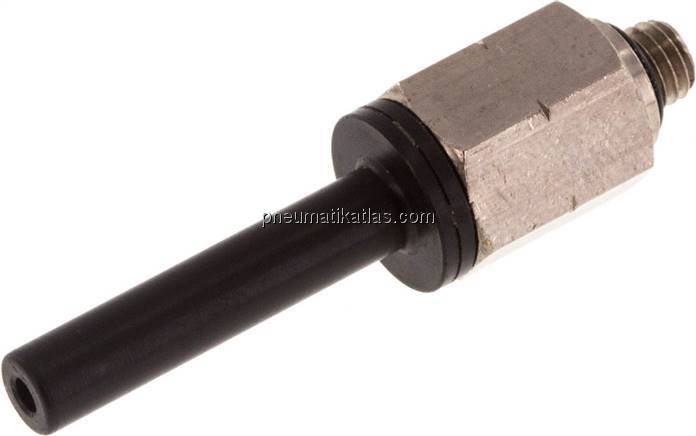 Einschraubtülle UNF 10-32-3/16" (4,76 mm) Stecknippel, IQS-Inch