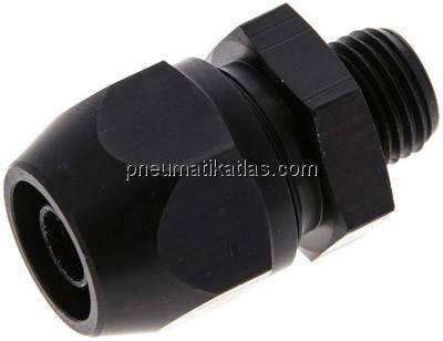 Gerade Verschraubung G 1/4"-12x9mm, für Silberschlauch