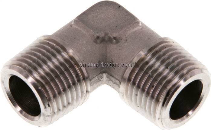 90°-Winkel R 3/8" (AG), 1.4404