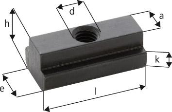 Nutenstein DIN508L M24x28mm AMF