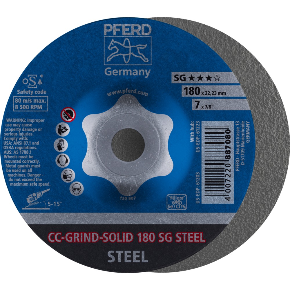 CC-GRIND (inkl. SOLID, FLEX, STRONG) CC-GRIND-SOLID 180 SG STEEL