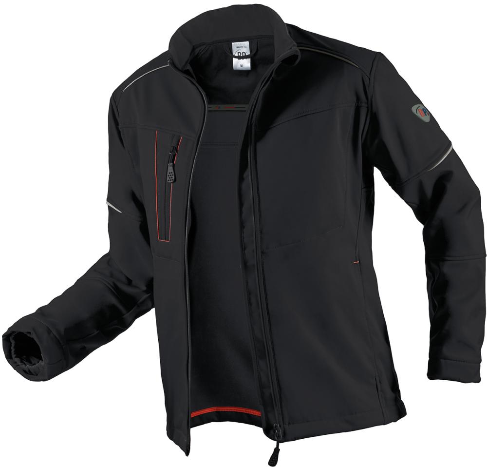 Softshelljacke 1868 572, Gr. 3XL, schwarz