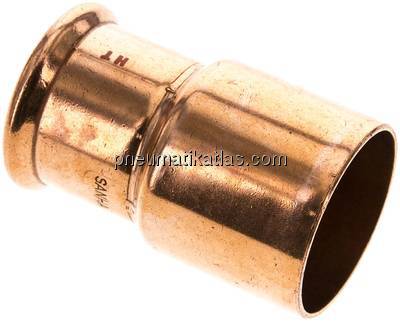 Pressfitting Reduziernippel 54x42mm (außenxinnen)