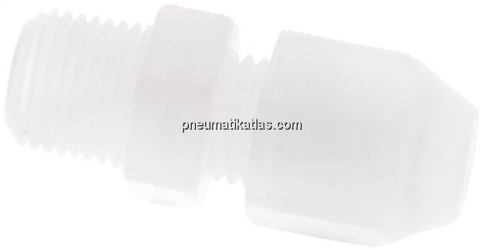 Gerade Verschraubung R 1/8"-4x2mm, Polypropylen