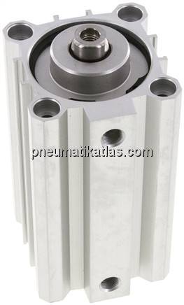 Kurzhubzylinder, doppeltwirkend, Kolben 50mm, Hub 80mm