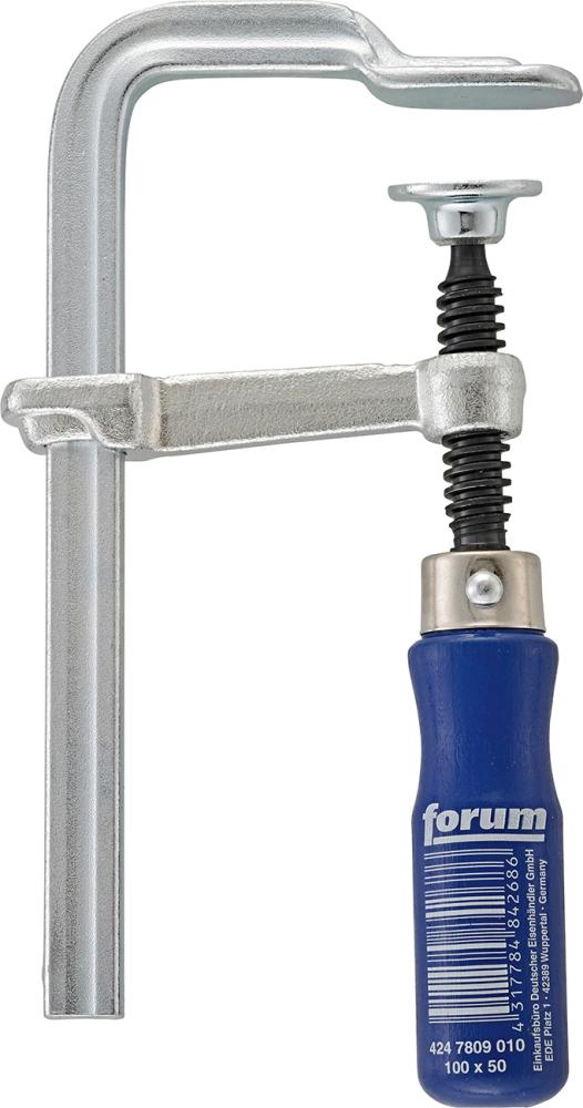 Ganzstahl-Schraubzwinge 1000x120mm FORUM