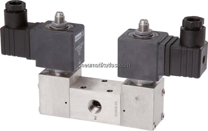 Exemplarische Darstellung: 3/2-Wege Magnet-Impulsv