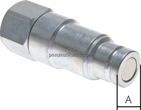 Exemplarische Darstellung: Flat-Face Kupplungsstec