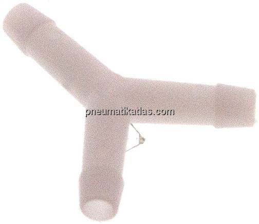 Y-Schlauchverbinder 3mm, POM