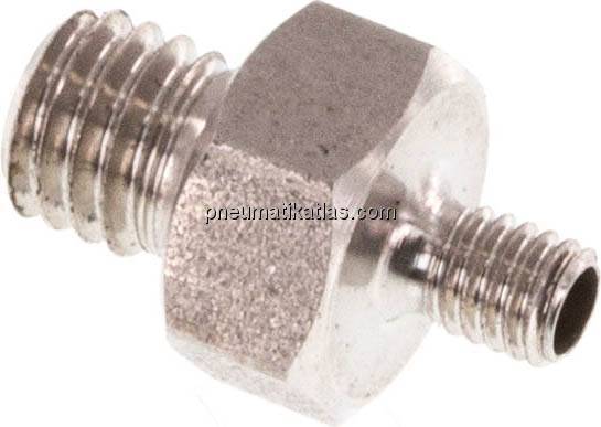 Doppelnippel M 5-M 3, 1.4571