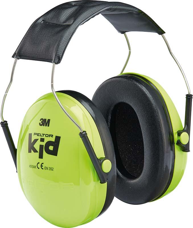 Kapselgehorschutz Peltor Kid, neongrün 3M