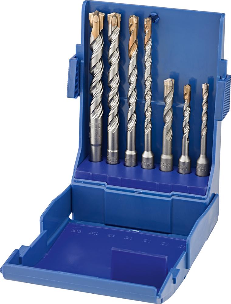 SDS-plus-Bohrer 4Schn. 7 tlg. FORUM