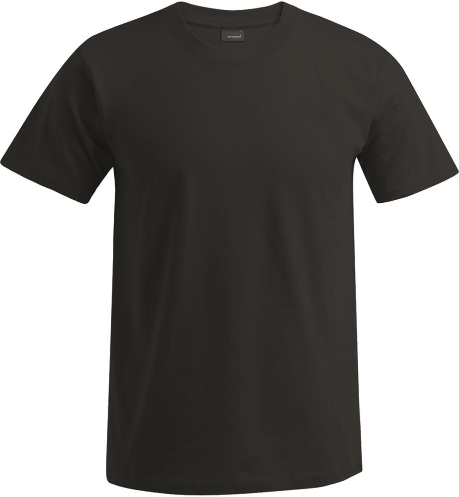 T-Shirt Premium, charcoal, Gr.3XL