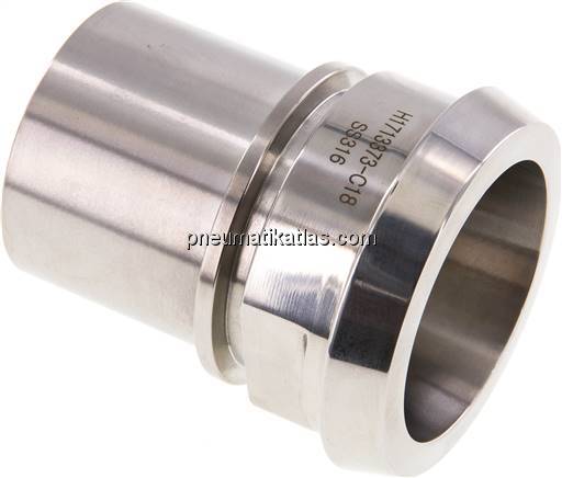 Schlauchkegelstutzen (Milchgew.) 68mm Kegel-50 (2")mm