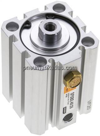 ISO 21287-Zylinder, einfachw., Kolben 40mm, Hub 25mm