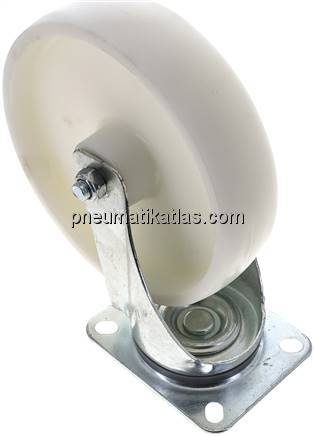 Kunststoffrolle, 200mm, Lenkrolle