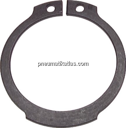 Exemplarische Darstellung: Sicherungsring für Well