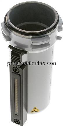 FUTURA Metallbehälter mit Sichtrohr für Öler