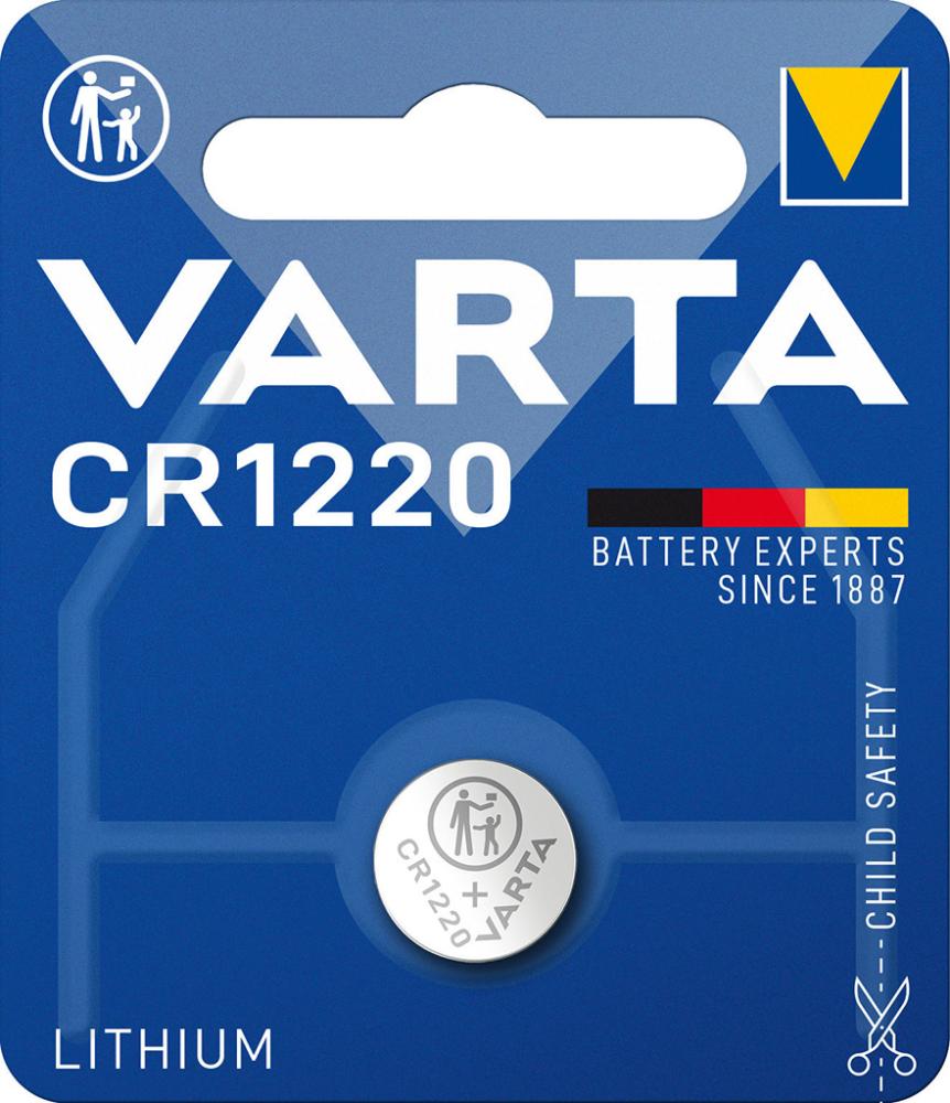 VARTA Electronics LithiumCR1220 1erBli., 3,0V