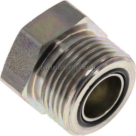 ORFS-Verschlussverschraubung UN 1-3/16"-12(AG)