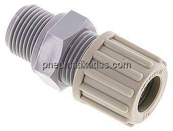 Gerade Verschraubung G 3/8"-12x9mm, PA