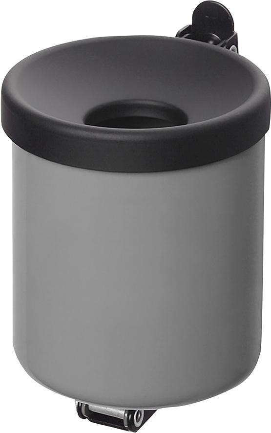 Sicherheits-Wandascher H 100 mm silber VAR