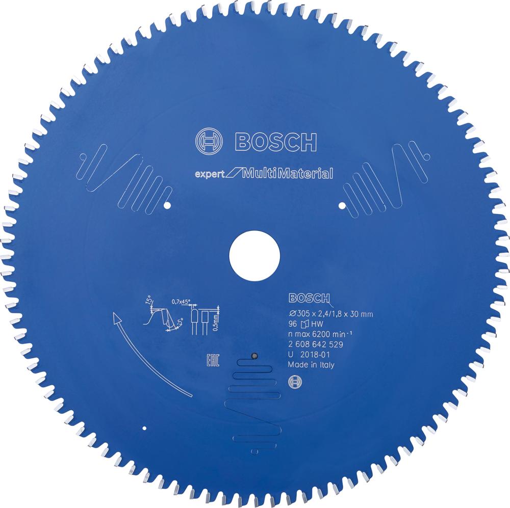 HM-Kreissägeblatt 305x2,4/1,8x30 96Z TCG BoVE à 1 Stück Expert f Multi Material