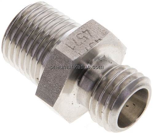 Gerade Schneidringverschr. R 1/4"-6 L (M12x1,5), ohne Mutter & Schneidring, 1.45