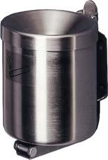 Sicherheits-Wandascher H 160 mm Edelstahl VAR