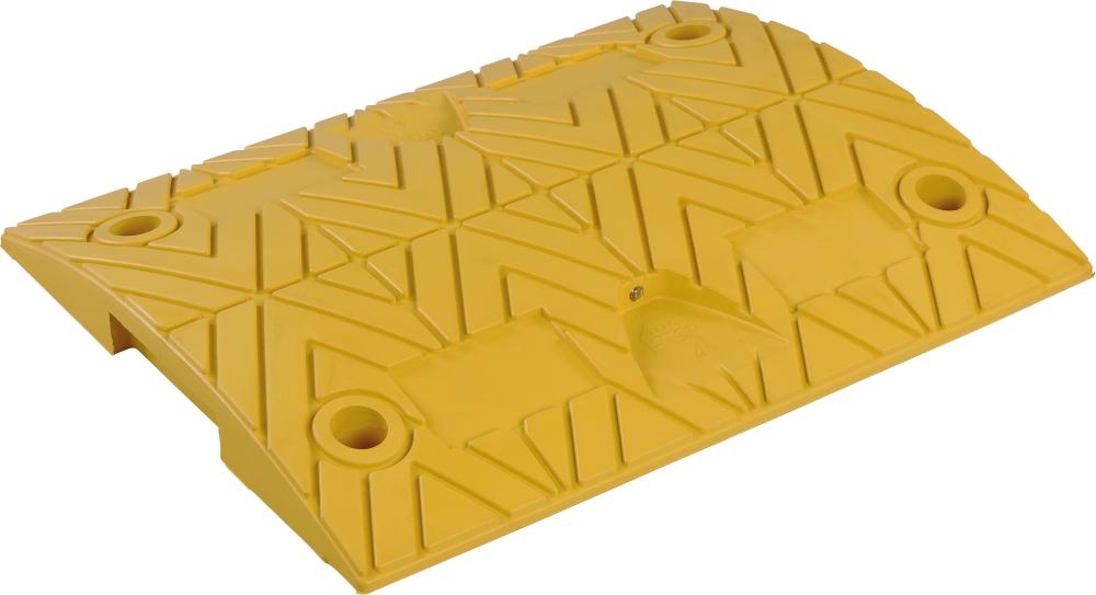 Fahrbahnschwelle Mittelstück gelb B500xT420xH70 mm